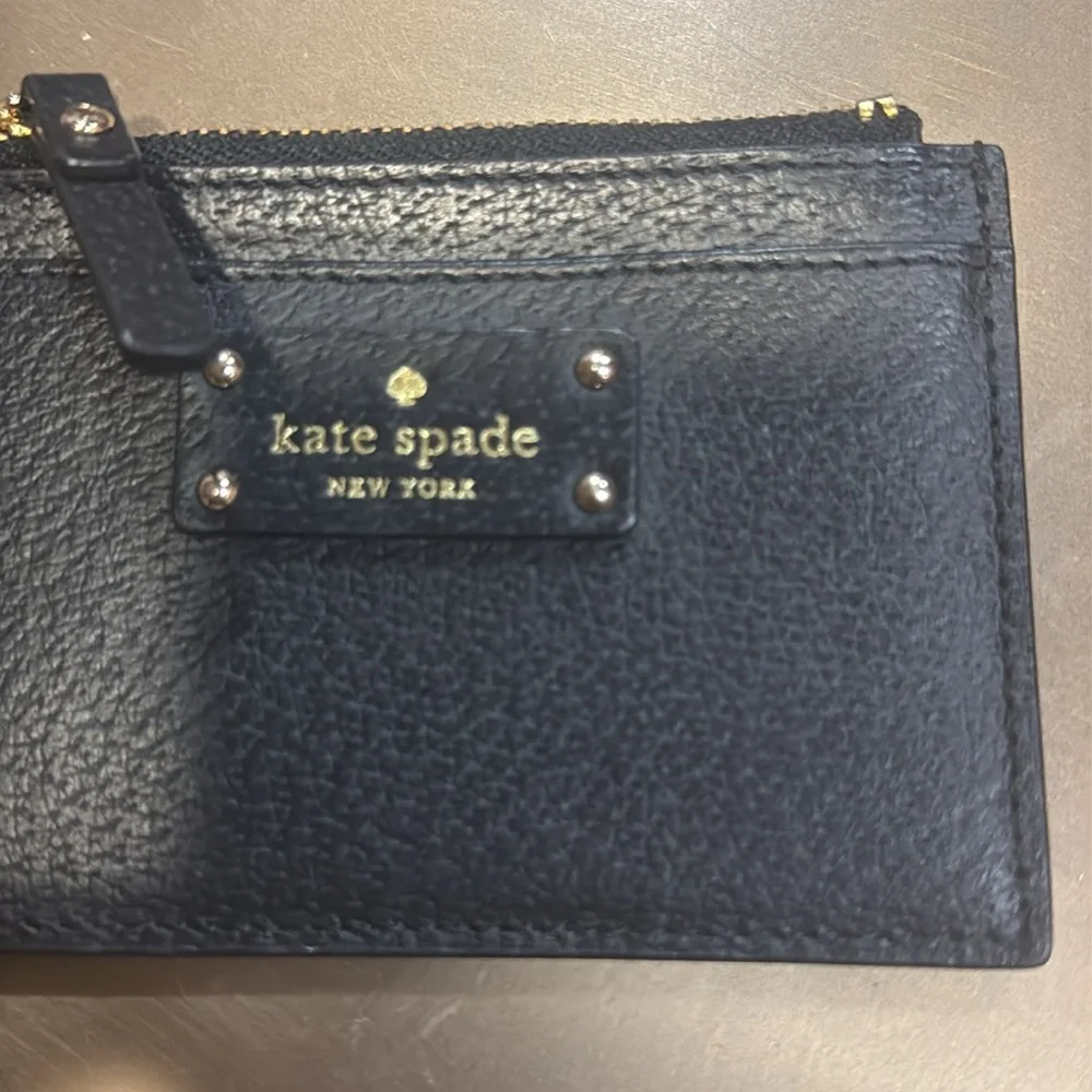 Kate Spade New York Adi‎ Grove Street Pebbled Card Wallet Coin Purse